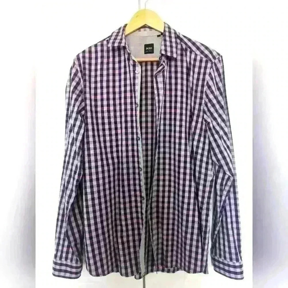 Boss men's button down shirt -  size M regular fit - Picture 5 of 5